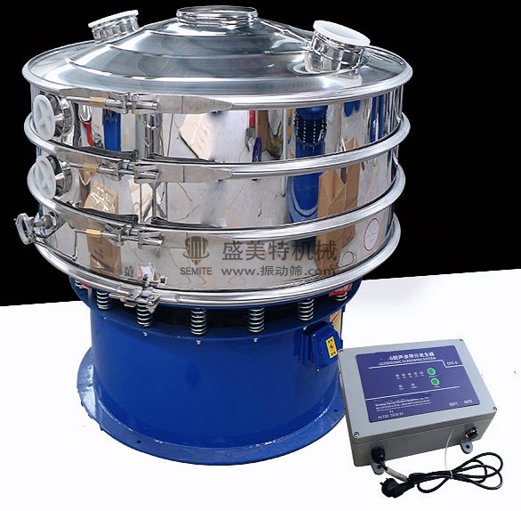 人造石墨粉負極超聲波振動篩 超聲波清網(wǎng)鋰電池材料防堵網(wǎng)系統(tǒng)